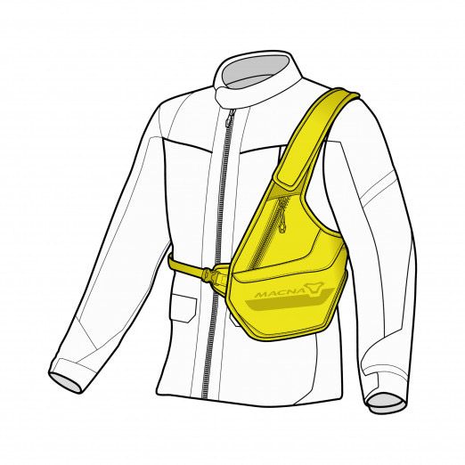 Tessuto Borsa A Tracolla Macna Holster Bag Black 4 Tessuto Borsa A Tracolla Macna Holster Bag Black - immagine 2