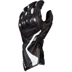 Racing Guanti Macna Apex Nero Bianco Rosso