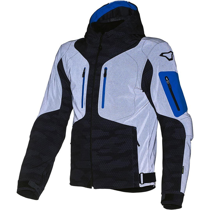 Tessuto Giacca Macna Aytee Night Eye Grigio Camo Blu 6 Tessuto Giacca Macna Aytee Night Eye Grigio Camo Blu - immagine 4