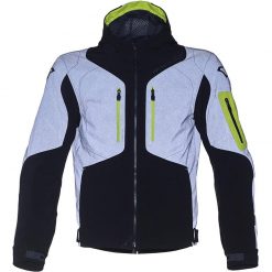 Tessuto Giacca Macna Aytee Night Eye Nero Giallo -Offerte Speciali Macna macna ayteenighteye giallo 4