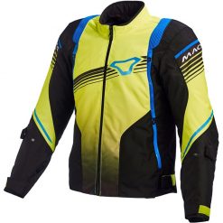 Tessuto Giacca Macna Charger Nero Giallo Blu