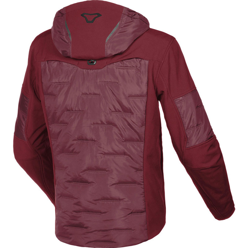 Tessuto Giacca Donna Macna Cocoon Bordeaux 4 Tessuto Giacca Donna Macna Cocoon Bordeaux - immagine 2