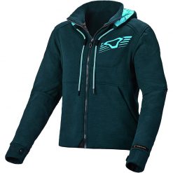 Tessuto Felpa Donna Macna District Blu