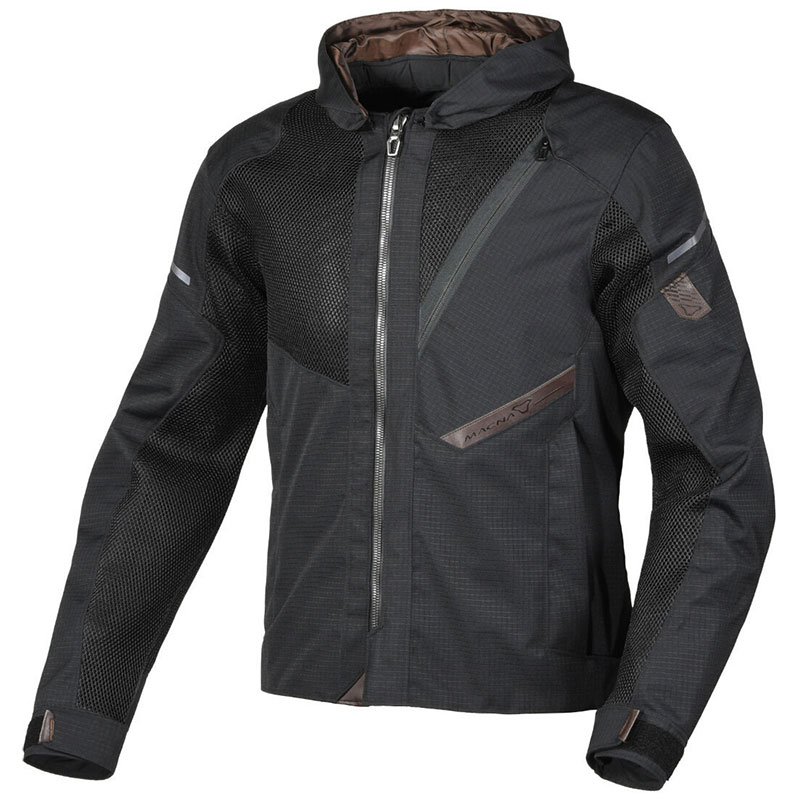 Tessuto Traforate Giacca Macna Farrow Nero 3 Tessuto Traforate Giacca Macna Farrow Nero