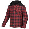 Tessuto Giacca Macna Inland Rosso Nero -Offerte Speciali Macna macna inland jacket rosso