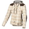 Tessuto Giacca Donna Macna Inland Beige Marrone