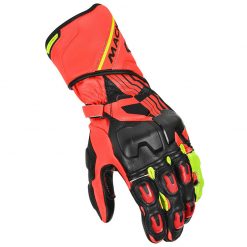 Racing Guanti Macna Powertrack Rosso Giallo