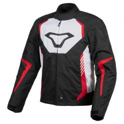 Tessuto Giacca Macna Tazar Nero Bianco Rosso