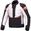 Tessuto Giacca Macna Traction Nero Grigio Arancio 2 Tessuto Giacca Macna Traction Nero Grigio Arancio -Offerte Speciali Macna macna tractionjacket arancio