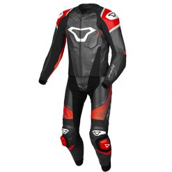 Pelle Divisibili Tuta Macna Tronniq 2pc Nero Rosso