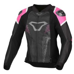 Giacca Pelle Donna Macna Tronniq Nero Rosa