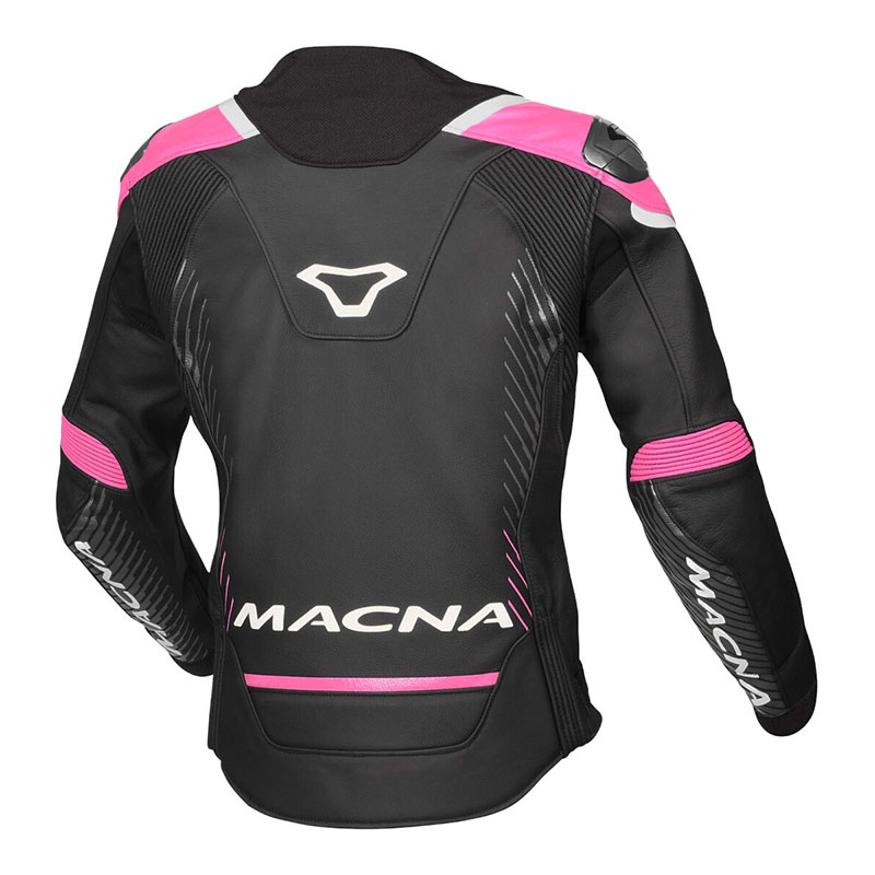 Giacca Pelle Donna Macna Tronniq Nero Rosa 4 Giacca Pelle Donna Macna Tronniq Nero Rosa - immagine 2