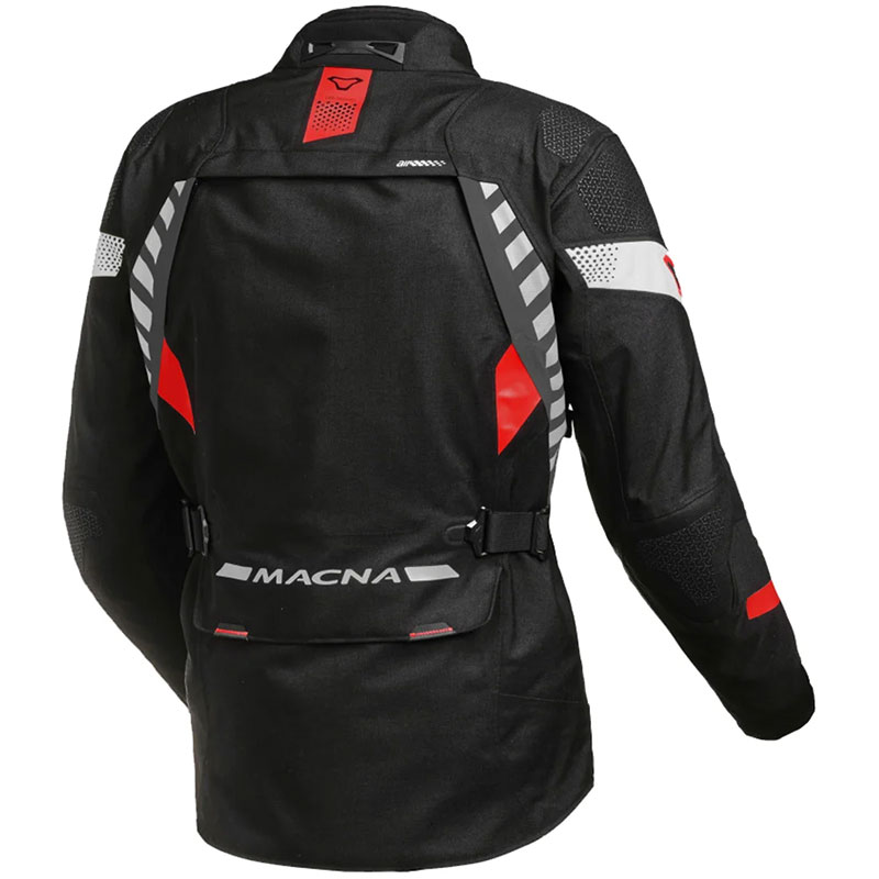 Touring Giacca Donna Macna Ultimax Nero Rosso 4 Touring Giacca Donna Macna Ultimax Nero Rosso - immagine 2