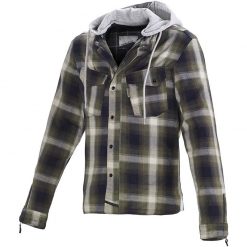 Tessuto Giacca Macna Westcoast Forest Verde Nero